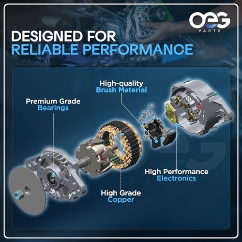 OEG Parts New Alternator Compatible With Ford 4.6 5.4 V8 6.8 V10 F-Series E - Picture 6 of 8