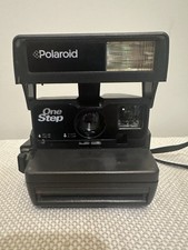Vintage 80s 90s Era Polaroid OneStep 600 Instant Film Camera With Strap NOT Test