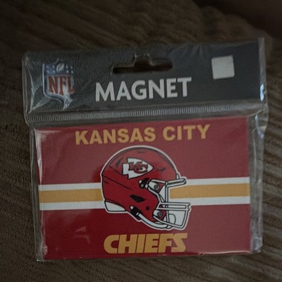 NFL Kansas City Chiefs Rectangle Fridge Magnet, Football Theme
