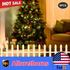 Festival Fence Atmosphere Fence Light 8pcs Plug-in Version Single Piece 38cm