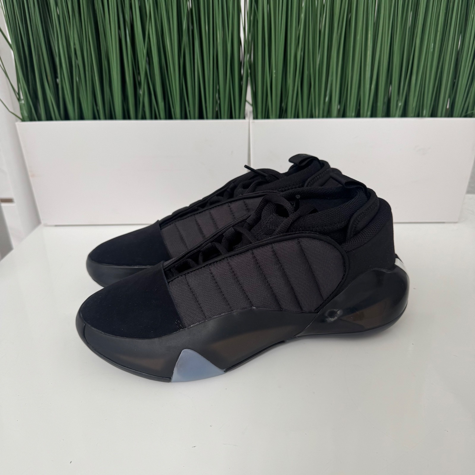Adidas Harden Vol. Zapatos de baloncesto 7 NBY Mid Core negros para hombre HP3021 talla 7