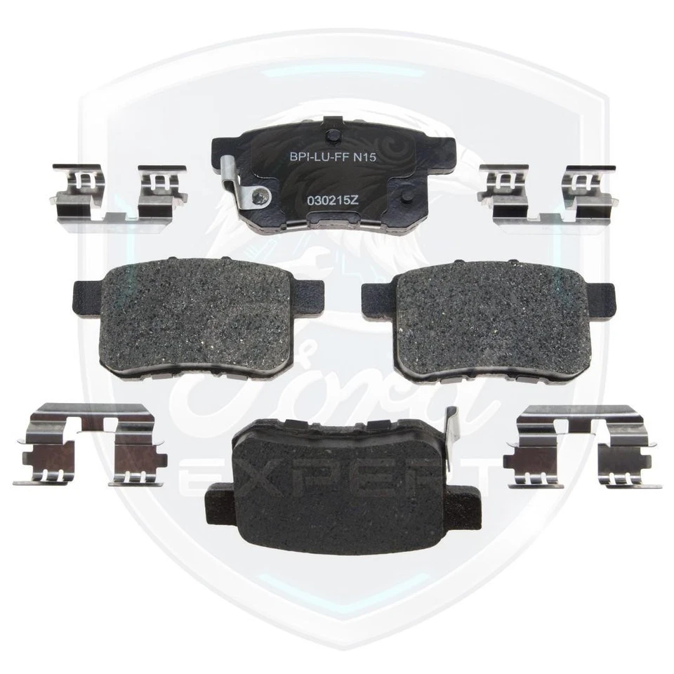 NUEVO OE Kit de pastillas de freno delanteras y traseras de cerámica para Honda 2013-2017 garantía de por vida Foto 2 de 4