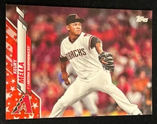 2020 Topps Keury Mella Independence Day Parallel /76 SSP #U-213 Diamondbacks