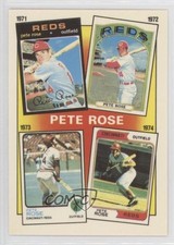 1986 Topps Collector's Edition (Tiffany) Pete Rose #4 0v1p