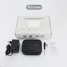 8 Zone Station WIFI Tuya Smart Home Watering Timer Garden Irrigation Controller 