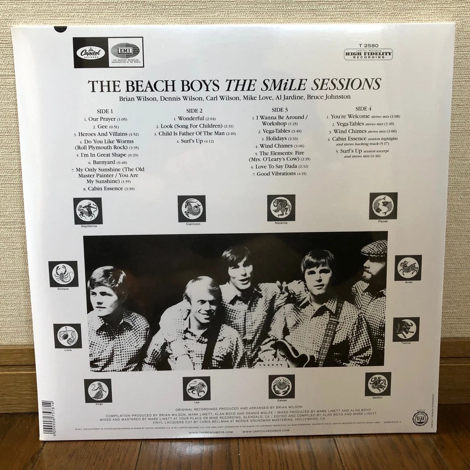 The Beach Boys - The Smile Sessions Capitol T2580 Vinyl 2LP 180g Mint - Image 2 of 4