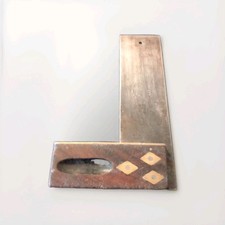 Vintage Smallwood Square 530 8'' wood and Brass.