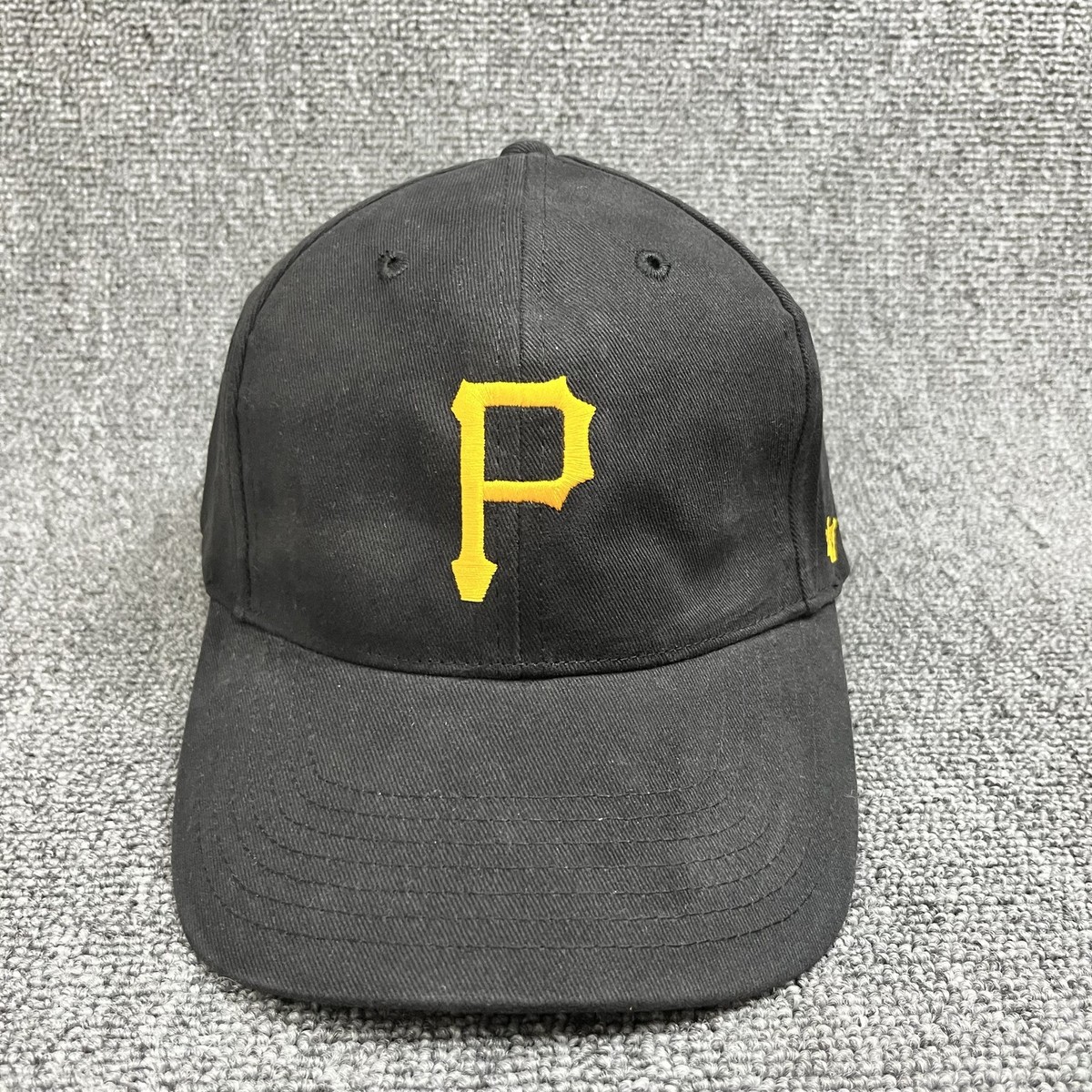 Pittsburgh Pirates '47 Brand MVP Hat Black Yellow Adjustable MLB Baseball Cap