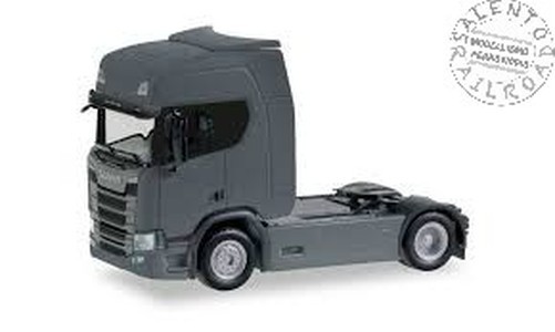 Herpa 307185-003 Scania CR ZM Dark Gray Tractor - 1:87 H0
