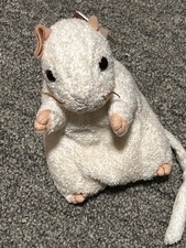 Ty Beanie Baby Cheezer Mouse DOB May 9 2000 Retired Plush with Tag