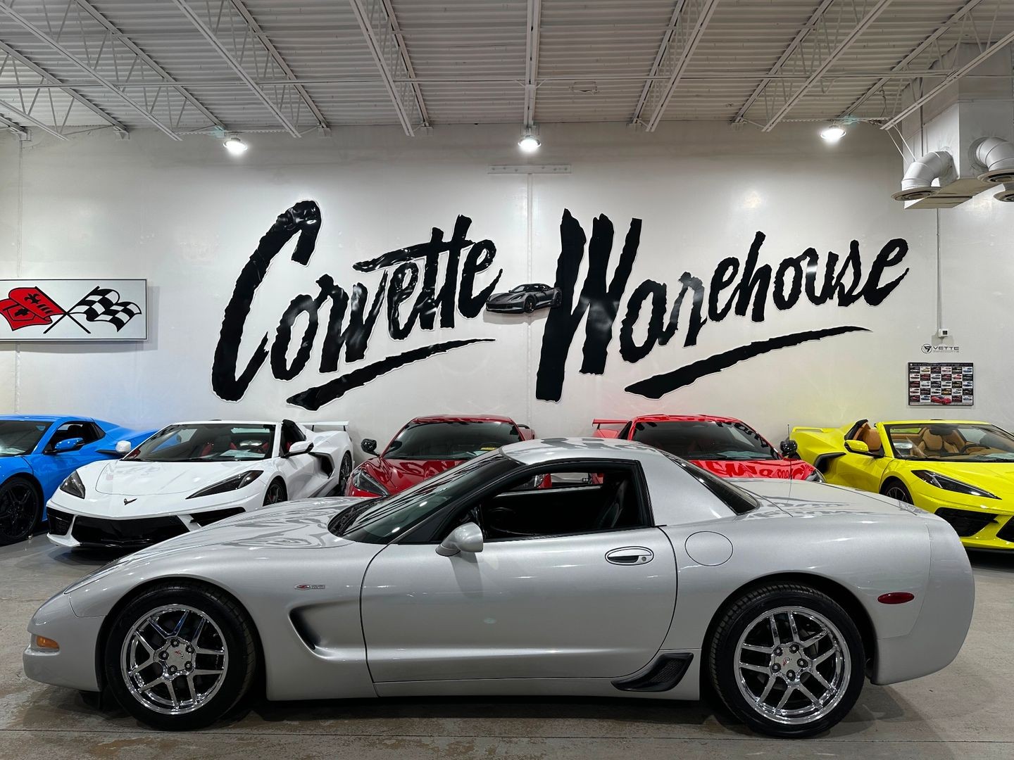 2003 Silver Chevrolet Corvette   | C5 Corvette Photo 2