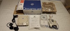 Boxed Sega Dreamcast White Console Bundle With Controller Tested Working