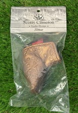 NEW Scotty Cameron Key Fob Keychain - Mini Headcover - Spice Copper Golf Gift