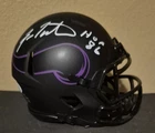 FRAN TARKENTON Autographed Signed Vikings Eclipse Mini Helmet JSA