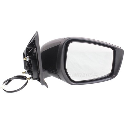 Mirror Paintable Power Glass Passenger Side For 2015-2019 Nissan Versa