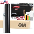Genuine 3M Matte Black Vinyl Wrap Car Auto Sticker Film Decal Bubble Free Sheet