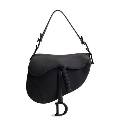 DIOR Leather Matte Saddle Bag OUTLET FINAL SALE