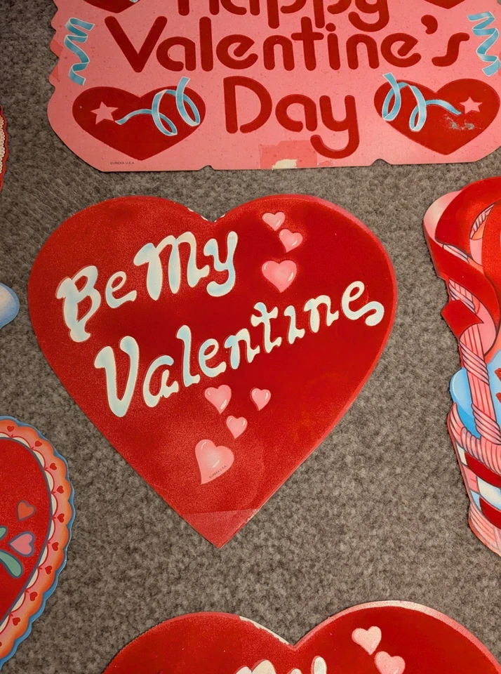 批量 8 件 复古 情人节 模切镂空装饰 — 第 4/4 张图片