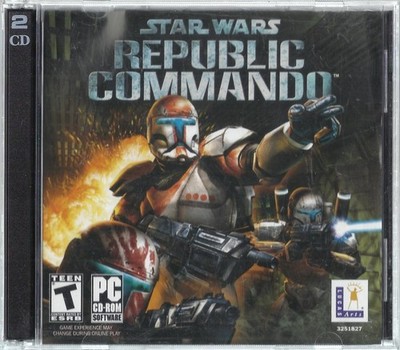 STAR WARS REPUBLIC COMMANDO - PC CD-ROM SPIEL - LUCASARTS - 2005
