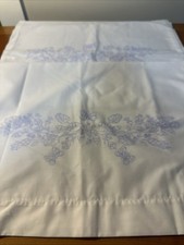 Janlynn Printed Pillowcase Stamped Stitch Pattern Set Of 2 New Flowers Butterfly