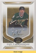 2020 Upper Deck SP Signature Edition Legends Gold Guy Carbonneau HOF READ 01ks