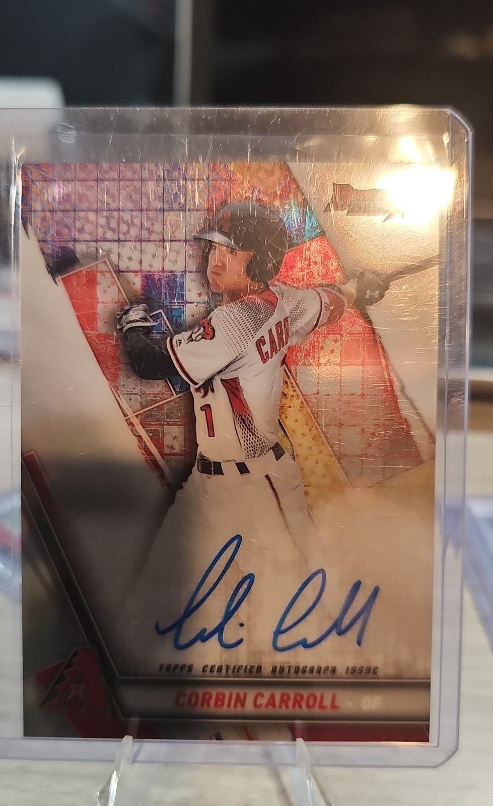2019 Bowman's Best - Autographs Corbin Carroll #B19-CC (AU, RC)
