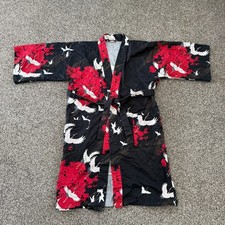 VTG Kyoto Sen  i Yukata Men's M Robe Japanese Summer Kimono 100 Cotton M Storks