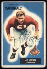 1955 Bowman #123 Leo Sanford