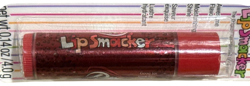 2009 Vintage Bonne Bell/Lip Smacker DR. PEPPER Soda Balm BUBBLE FONT Rare Card! - Image 3 of 4