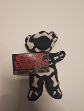 Crazy Fingers Grateful Dead Skeleton Beanie Bear Liquid Blue 7  Plush Vintage