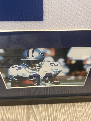Dallas Cowboys legend Larry Brown Signed Framed Jersey Inscribed Super Bowl MVP - Picture 3 of 6
