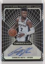 2018-19 Panini Obsidian Matrix Auto Prizm 39/75 Chimezie Metu #MA-CMT Auto a8r