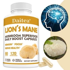 Lion's Mane Mushroom – Enhances cognition and supports brain health