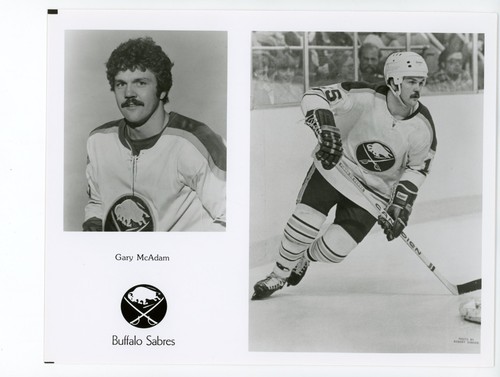 FOTOS DE PRENSA EMITIDAS POR 24 equipos Buffalo Sables 1978-79 Perreault Edwards Gare Martin - Imagen 17 de 24
