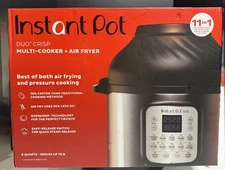 Instant Pot - 8 Quart Duo Crisp 11-in-1 Electric Pressure Cooker with Air Fryer-