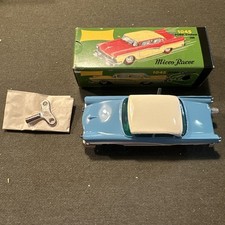 Schuco Micro Racer 1045 tinplate clockwork Ford Custom 300 Lilliput with box key