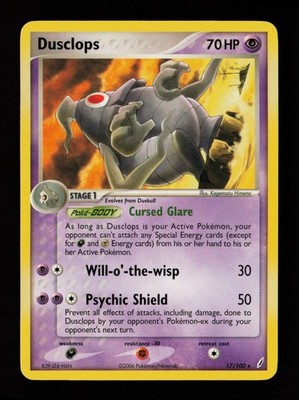 Dusclops 17/100 Rare Crystal Guardians Pokémon Card