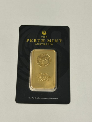 #ad MUST SEE 1 oz Perth Mint Gold Bar 99.999 Pure Gold 1 OUNCE $4800.00