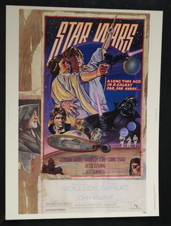 Star Wars A New Hope 1977 Style D Poster 30 x 40 Rolled Heavy Card Stock 770021
