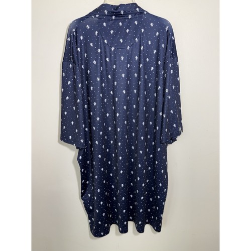 RLX Ralph Lauren Polo Shirt Men's 2XL Blue Lion Star Print Stretch Golf Casual - Picture 2 of 4