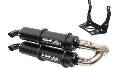 Trinity Racing Stage 5 Dual Slip-Ons - Black TR-4160S-C2 1831-1017