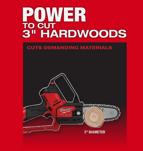 Milwaukee 2527-20 M12 FUEL HATCHET Cordless 6" Pruning Saw, 12V (Tool-Only) - Picture 6 of 9