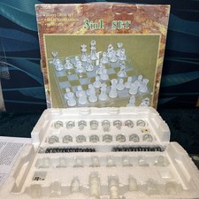 Glass 3 in 1 Game Boards Set Chess Backgammon Checkers New Draughts Dice Counter