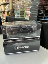 MERCEDES BENZ SL65 AMG BLACK 1/64 DIECAST CAR BY GEAR UP MODELS GUM