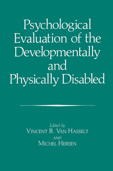 Jean-Pierre Fouque (U. A.) | Psychological Evaluation Of The Developmentally...-image