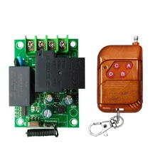 433MHz Universal  Remote Control  AC220V Relay Module and 500m Transmitter3770