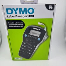 Dymo Label Manager 160 Easy To Use Label Maker Black - NEW