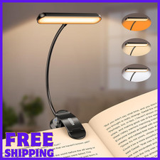 Rechargeable Book Light for Reading in Bed with 19 LED Memory Function-Eye Cari