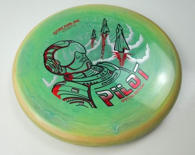 Streamline Disc Golf Swirly Neutron Pilot Putt & Approach Disc Special Edition