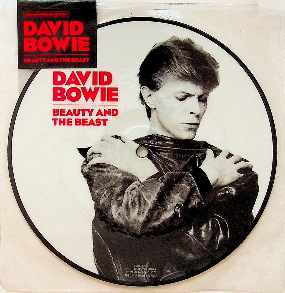 DAVID BOWIE Beauty and The Beast/Blackout Live 7" PICTURE DISC 2018 NEW** Vinyl - Image 2 of 3